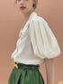 Rabbit Balloon Sleeve Blouse